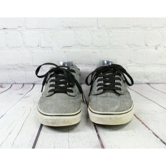 Vans Classics Gray Heather Canvas Laces Old Skool Gummy Sneakers Size US 11 - Picture 4 of 9